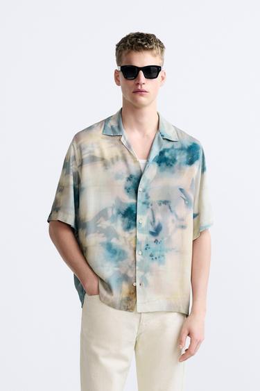 ABSTRACT PRINT SHIRT